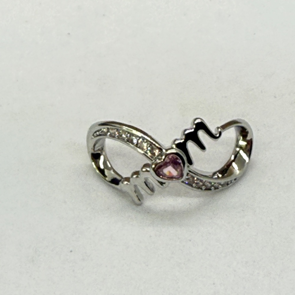 💎 Sterling Silver “Mom Infinity Heart” Charm